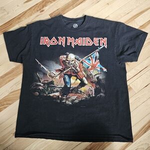GUC Vintage Iron Maiden The Trooper Eddie T-shirt Black XL